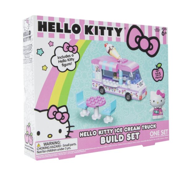 Hello Kitty Ice Cream Truck Build Set - Picture 1 of 4